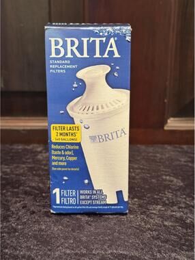 Brita Standard Replacement Water Filter Cartridge - 1 Filter